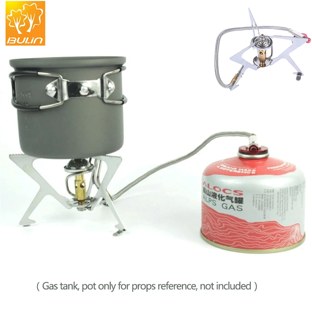 

BULIN BL100 - B5 3500W Portable Folding Gas Stove Split Burners Camping Hiking Picnic BBQ Stove Outdoor Camping Split Gas Stove