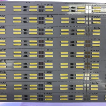 

5Pcs Double row led strip 8520 7020SMD Hard BAR Light 25cm 50cm DC12V 120leds/m