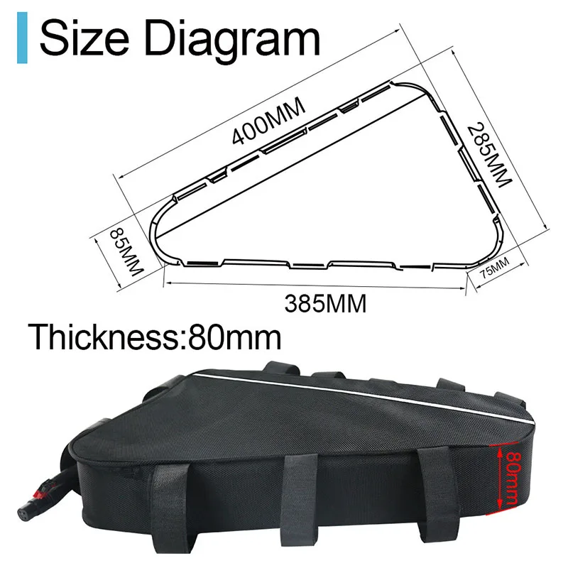 Top UPP Triangle Battery 52V 35Ah Super Capacity with LG Cells+4A Fast Charger 52V Ebike Lithium Battery with Long Distance 5