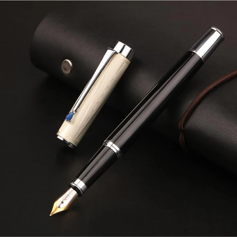 Новое поступление, брендовая перьевая ручка Luoshi, перьевая ручка для офиса, руководителя, роскошная кристальная ручка, купить 2 ручки, отправить подарок