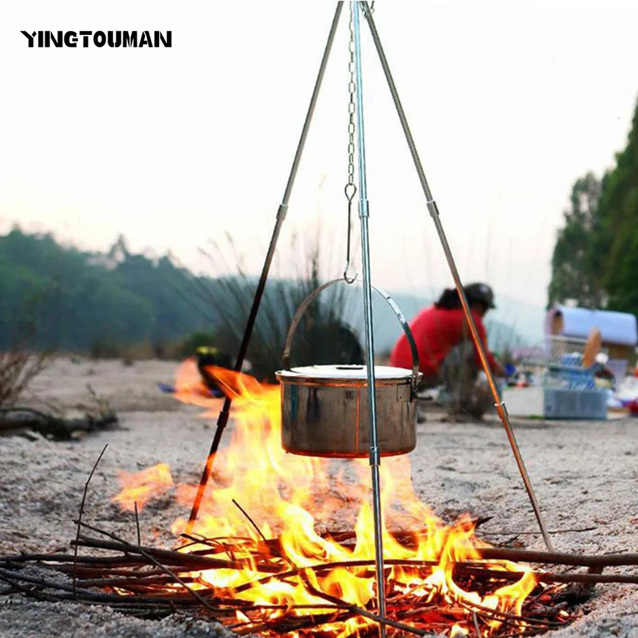 Aliexpress.com : Buy YINGTOUMAN Grill Tripod Outdoor Camping Campfire