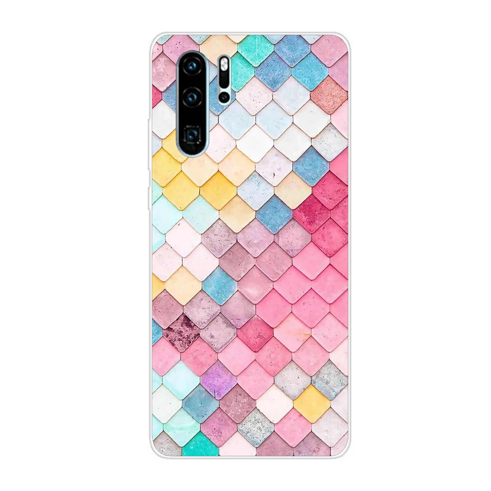 Case For Huawei P30 Pro Case Huawei P30 lite Case Silicon TPU Soft funda Coque Back Cover Huawei P30 Pro P 30 Lite Phone Case