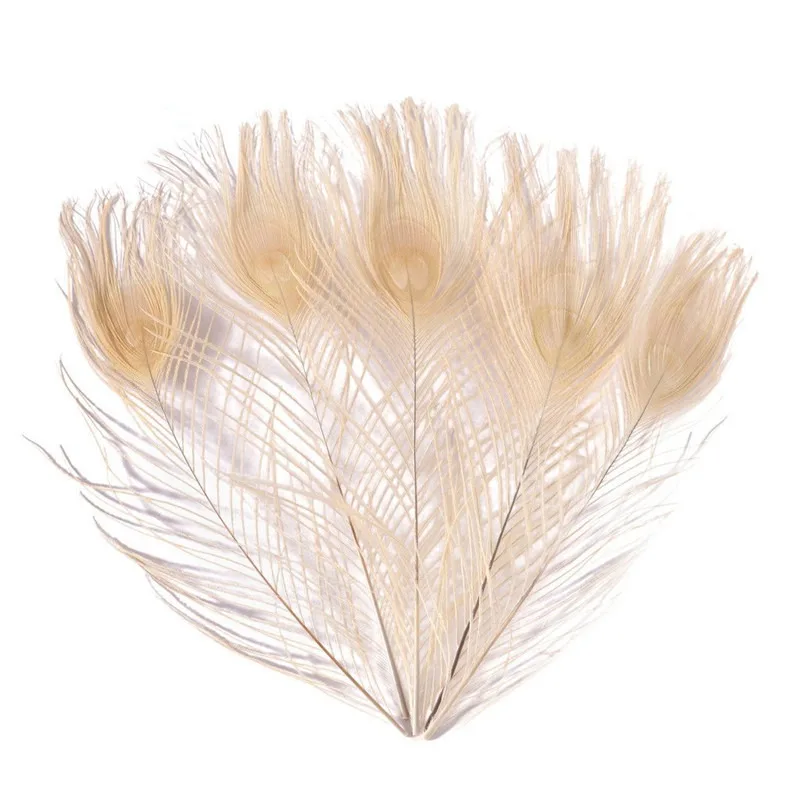 10Pcs-lot-Top-quality-Dyeing-peacock-feathers-length-25-32CM-10-13inch-beautiful-peacock-feather-Diy(5)