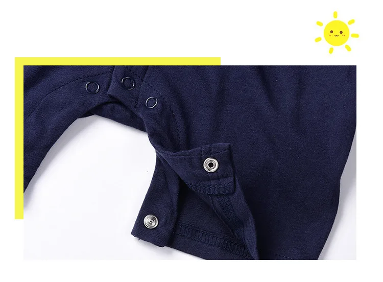 New Born Baby Clothing Summer Gentleman Rompers 0-12M Baby Boys Cotton Jumpsuit Baby Body Clothes Newborn Unisex Thin Costumes