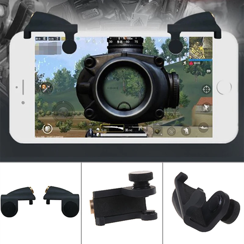for PUBG Mobile Game Controller Gamepad Trigger Aim Button L1R1 Shooter Joystick For IPhone Android Phone Game Pad Accesorios