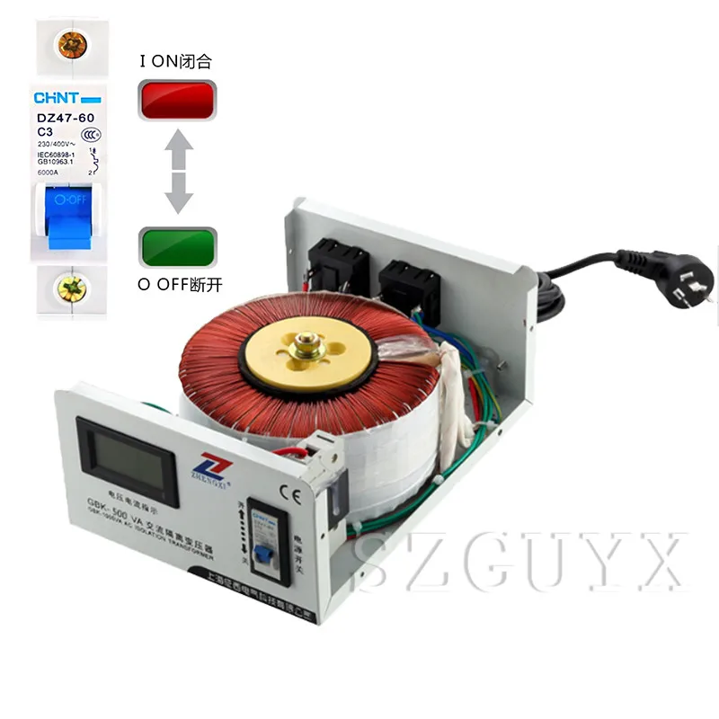 Filtro de Isolamento do Transformador do Isolamento do Anel v ao Processador de Potência do Transformador Anti-interferência 500 w 220 v 6 Cheap Transformadores