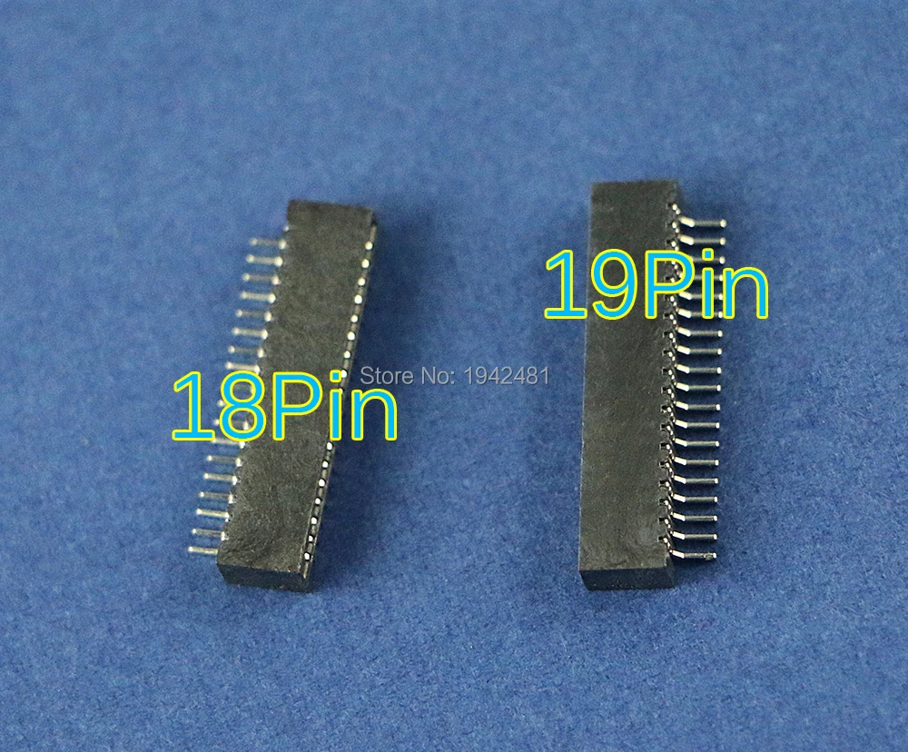 OCGAME 18Pin 19Pin Кнопка пленочный разъем для Playstation 2 PS2 слот контроллера 10 шт./лот |
