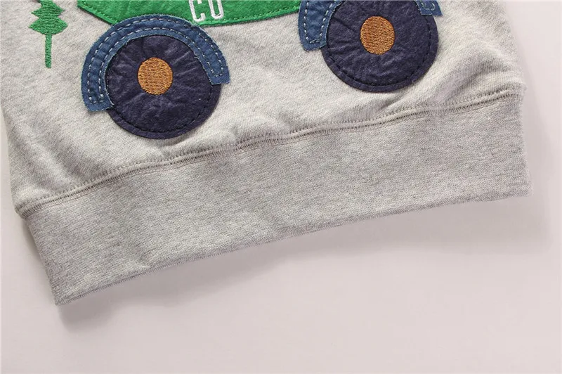 2016 New Children Boys Autmn Winter Cotton T-shhirt For Jumpingbaby Brand Kids Child Girls Full Sleeve O-neck Tees Clothing10