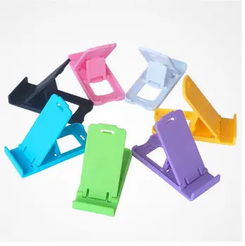 

plastic light weight tablet stand Computer Accessories Universal Foldable Adjustable Holder Cradle Mobile Phone Tablet Stand