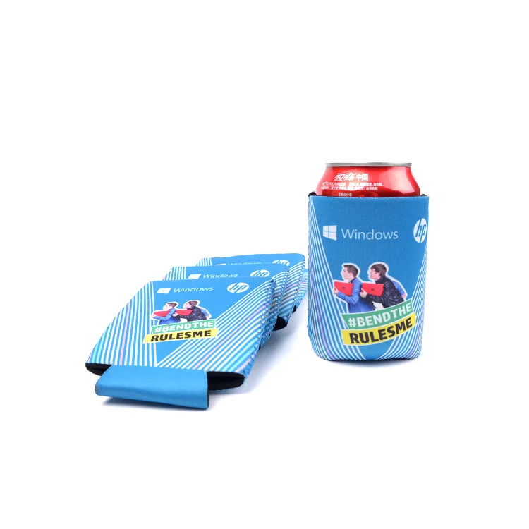 Hige качество складной Stubby кулер stubbie кулер держатель для пивной банки с индивидуальная печать логотипов низкая цена