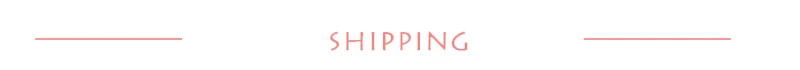 shipping