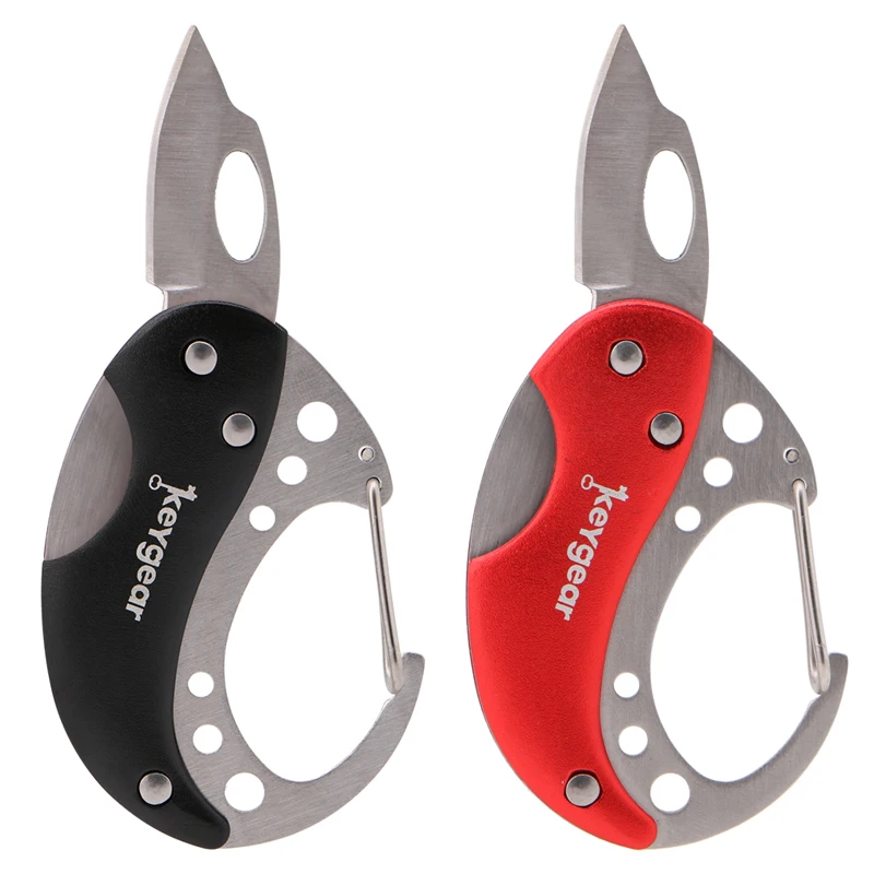

1Pc Handmade Outdoor Mini Stainless Steel Folding Folder Knife Keychain Tools oficina