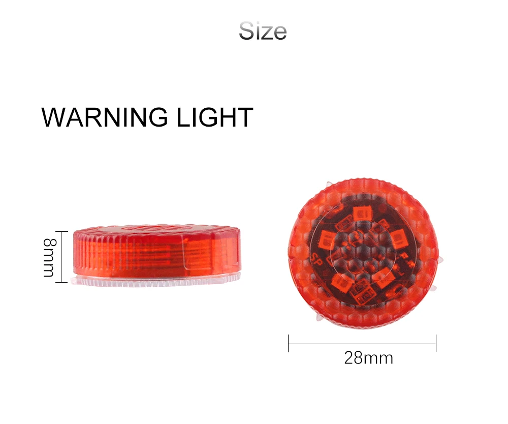 Автомобильный 5 светодиодный, универсальный, открывающийся, предупреждающий свет, стробоскоп, безопасная мигающая лампа, сигнальный светильник для предотвращения столкновений, парковочные лампы, магнитные