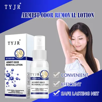

Armpit Odor Removal Lotion Antiperspirant Spray 40ML Remove Underarm Armpit Refresh Body Feet Odor Dew Deodorant Antiperspirants