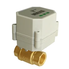 1/" латунь Электрический таймер клапан NPT/BSP, AC/DC 9-24 В таймер электрический клапан для сада, сливной воды, воздушного насоса и управления водой