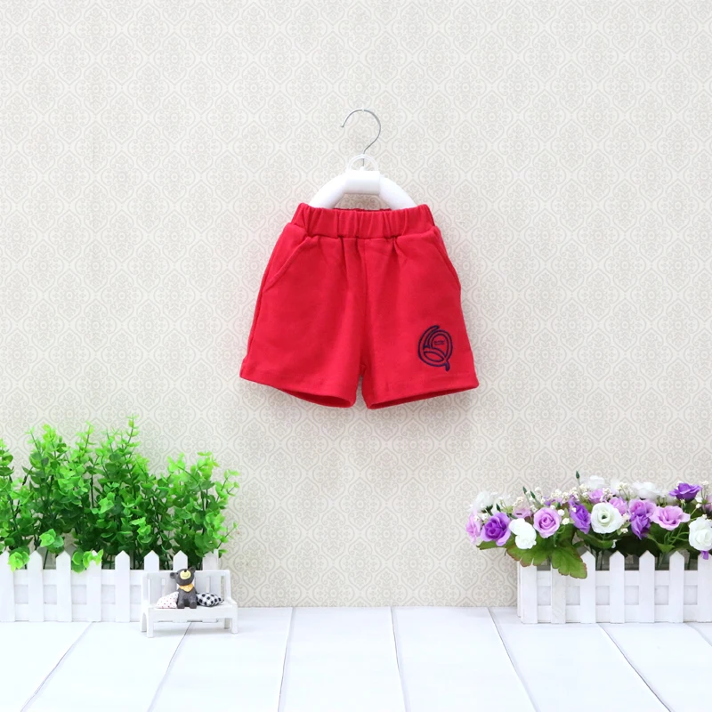Cotton Summer Shorts with pocket for 1 to 5 years old Baby boys breeches kids short clothes several colors available