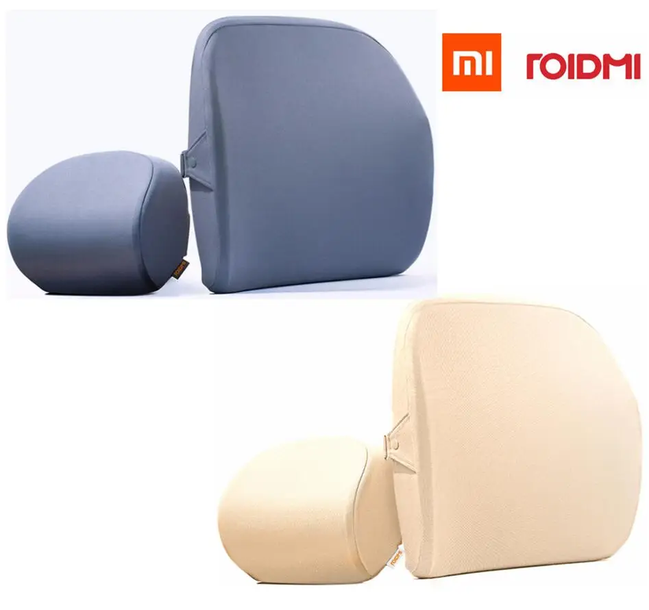 

Original xiaomi mijia roidmi R1 car headrest Pillow cussion 60D Sense of memory cotton xiaomi smart home kit Office & Car gift