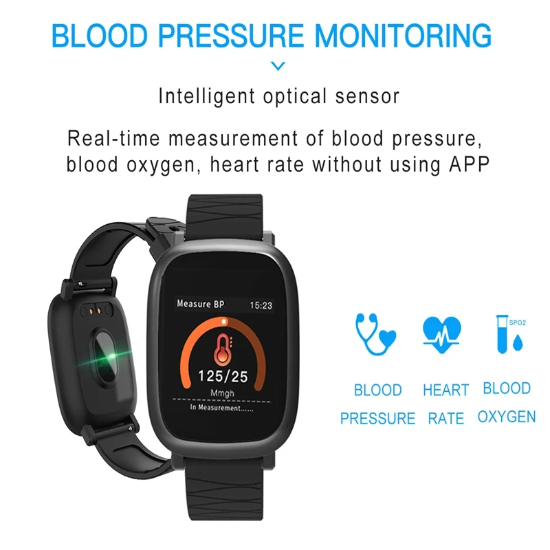 Hangrui M30 Smart Bracelet 1.3 inch Color Screen Wristband Fitness Tracker Heart Rate Tracker Waterproof Sport Smart Wristband