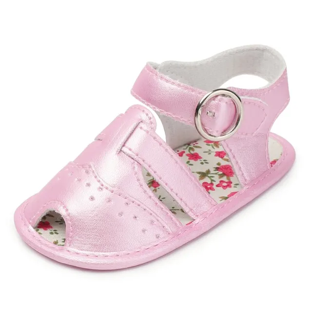 Baby Girl Sandals Baby Shoes Summer PU Leather Hollowing Baby Girl Sandals 0 18 Months Newborn