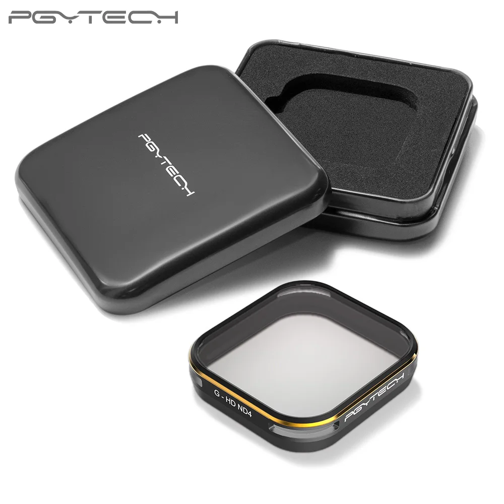 

PGYTECH NEW Waterproof HD ND4 ND8 ND16 ND32 MRC PL Neutral Density Gold Edge Lens Filter Series For Gopro 5