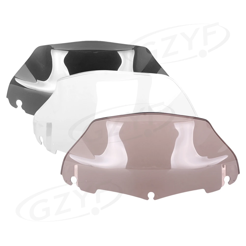 Motorrad Windschild Für Harley Electra/Street Glide Touring Ab 2014 – In Schwarz/rauch/klar