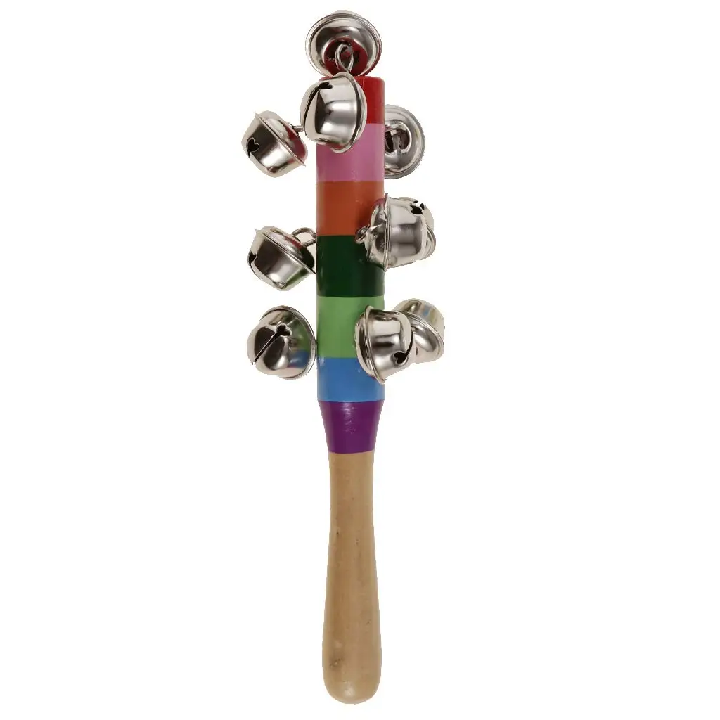 22 шт Набор музыкальных инструментов деревянная погремушка maracas Кастанет Обучающие Игрушки для раннего развития для детей