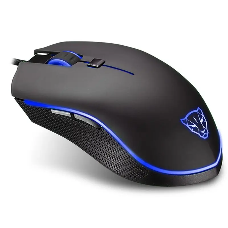 Motospeed V40 Проводная игровая мышь USB 6 кнопок оптическая профессиональная со