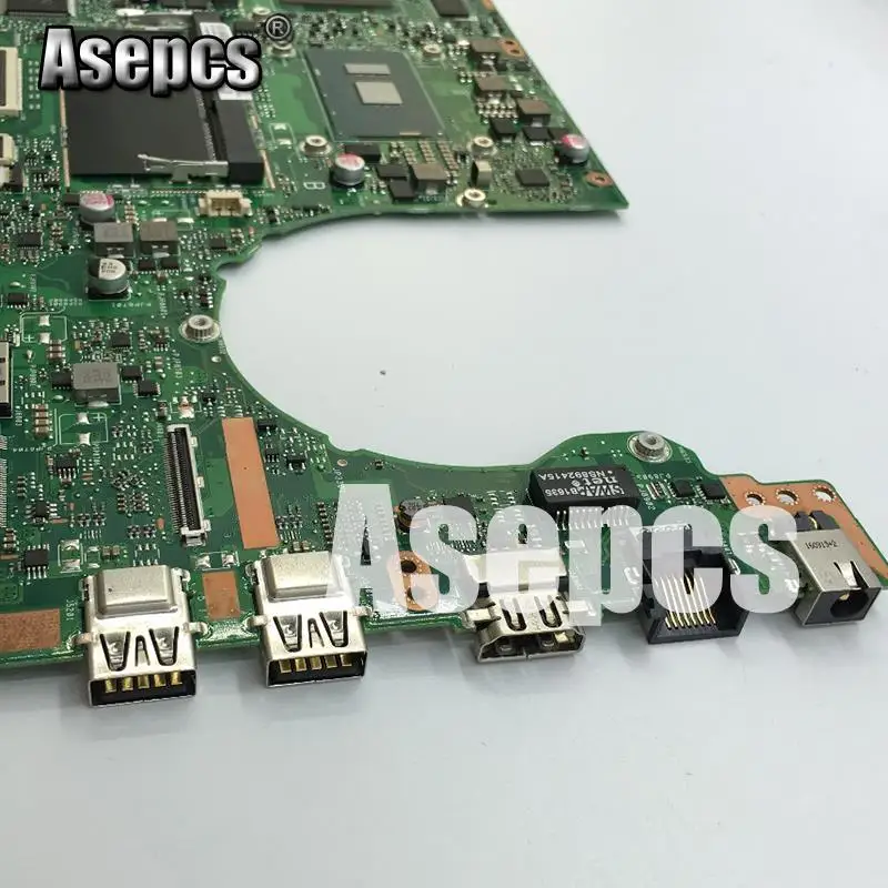  Asepcs K501UX Laptop motherboard for ASUS K501UX K501UB K501U K501 Test original mainboard DDR3 4G 