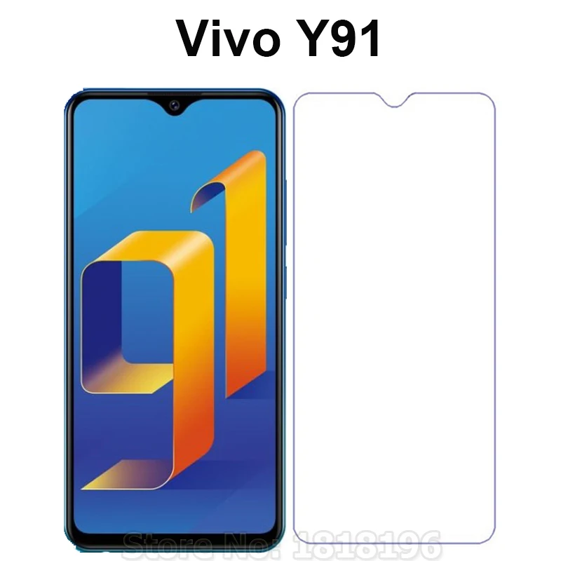 Закаленное стекло для Vivo Y91 Y91i Y91C Чехол для мобильного телефона Vivo Y91C Защитная пленка для экрана Vivo Y91C Y 91C VivoY91C 6,22