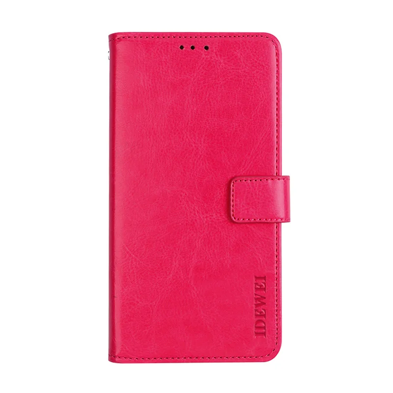Высокое Качество Слот для карты держатель телефона из искусственной кожи чехол для Meizu M6T 5,7 дюйма флип чехол Meizu M6T телефон оболочки - Цвет: YQ Rose Red