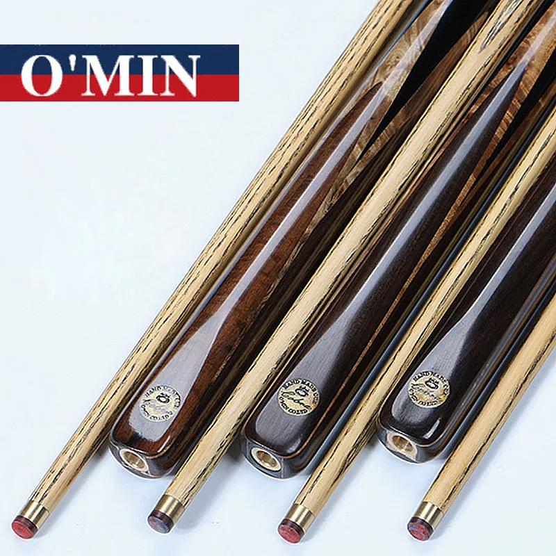 OMIN высокое качество 3/4 Snooker Cue Stick 9 5 мм наконечники ручной работы s Чехол Набор