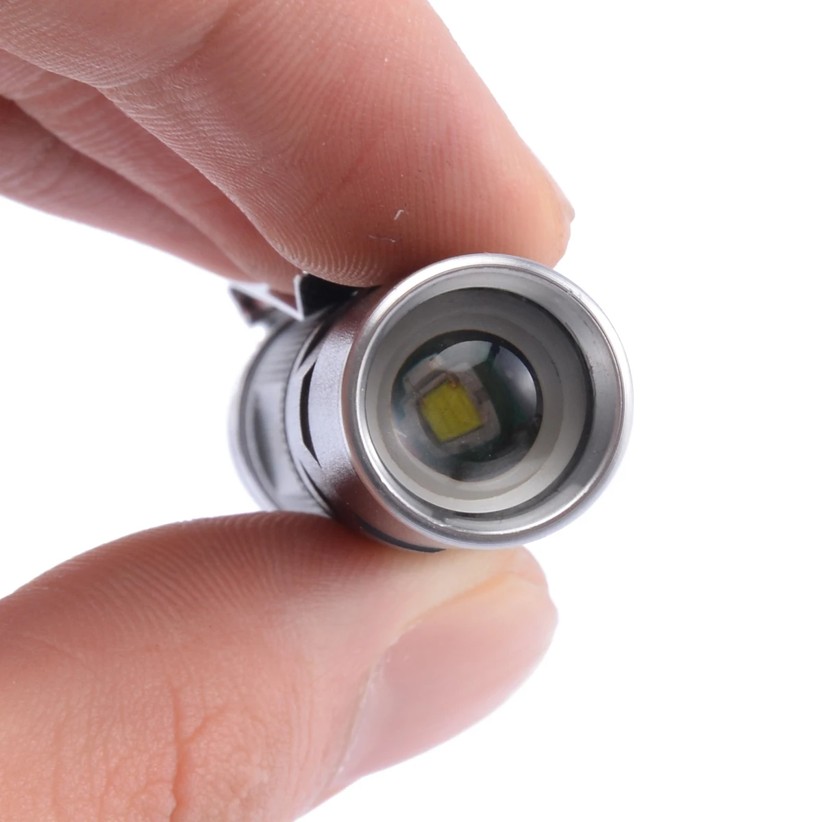 Outdoor Fishing Tools 2000LM Mini Flashlight Waterproof LED Pen Light Pocket Flashlight Torch Lamp + Clip Portable Fish Tools