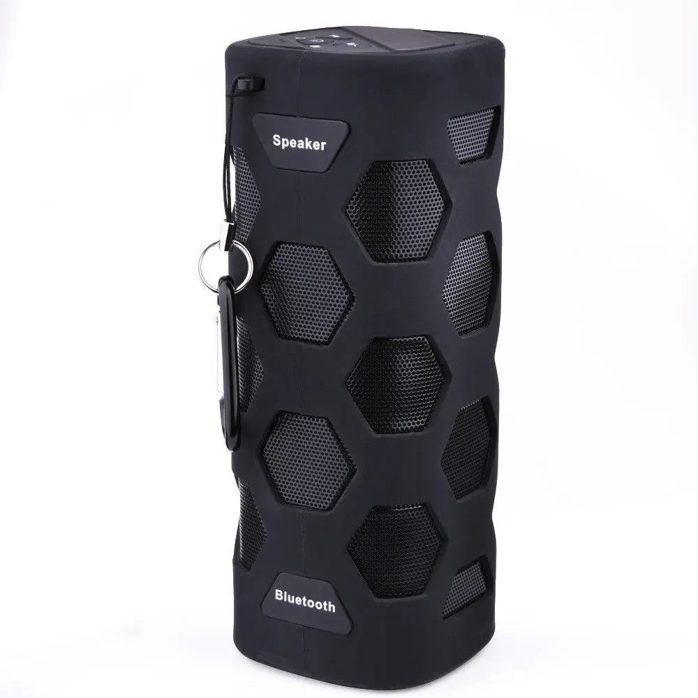 

Waterproof Outdoor Bluetooth wireless speaker w/USB+Power Bank+Aux in+NFC