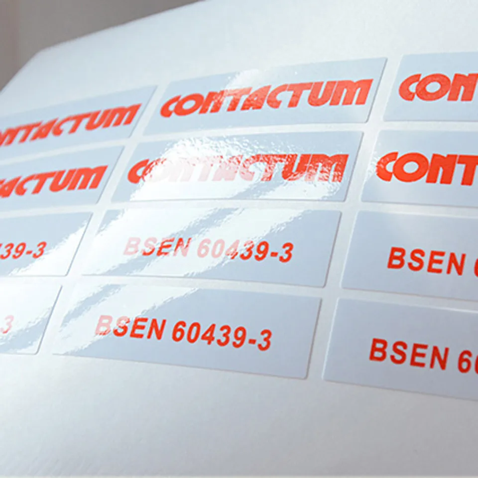 Пользовательские печати geunine pp синтетический винил наклейки водонепроницаемый открытый клей наклейки 1000 шт в партии