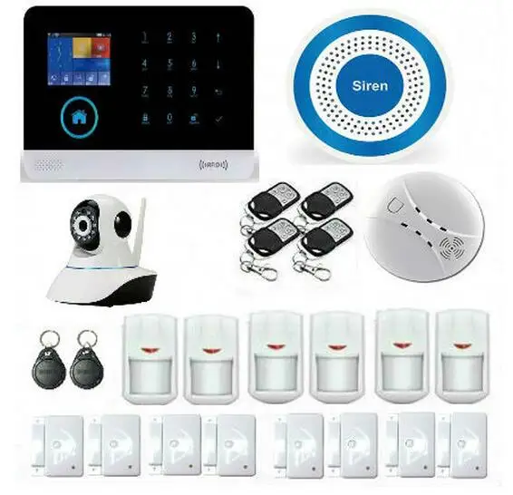 DZX Security 3G Alarm System WIFI APP WCDMA/CDMA Security Alarme With