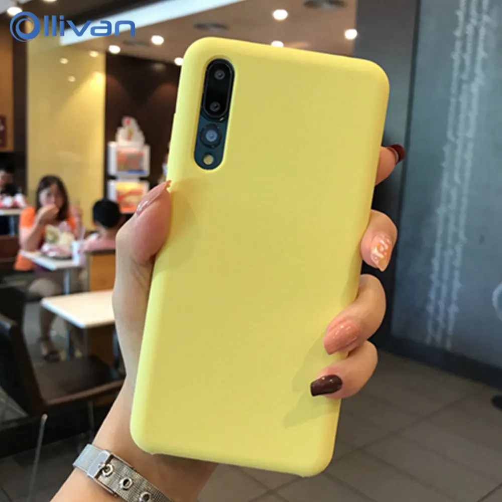 

Original case For Xiaomi Redmi Note 6 Pro Pocophone F1 Case Full Protection Silicone Cover For Xiaomi Mi 8 SE A2 6X Candy Color