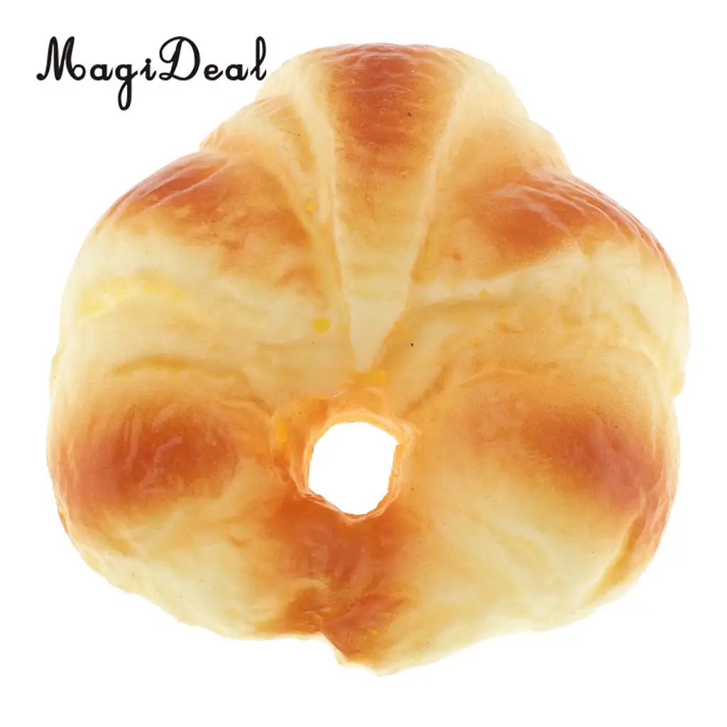 MagiDeal Artificial French Loaf Bread - Decorative Foam Food Fake Bread Desserts Car Bolster Kids Pretend Toy Games Play Props	