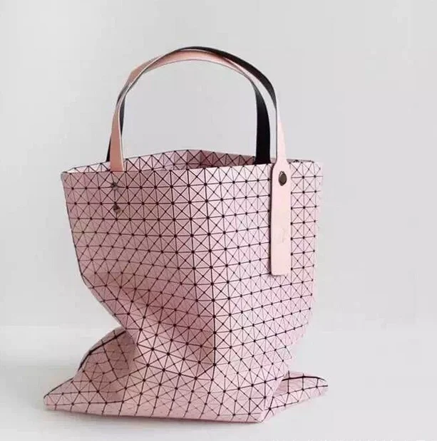 

Women's Fashion Bag Famous Brand Design style Tote bag Hight Quality SILLICA GEL Lattice Quilted Handbag Geometric 20 *21