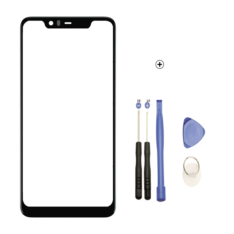 

N021 5.86 inch For Nokia 5.1 Plus X5 TA-1109 Mobile Phone lcd outer Screen Front Glass Lens cover Panel Replacement Parts
