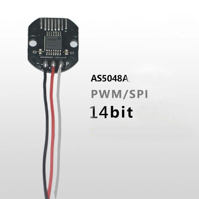 

1PC 14 Bit Rotary Position Sensor PWM/SPI Port Angle Measurement Encoder for DIY Brushless Gimbal Motor AS5048A Magnetic Encoder