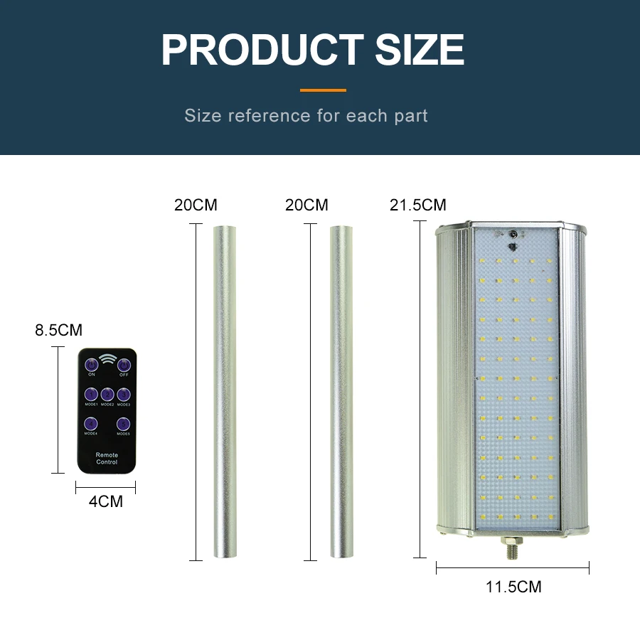 70 светодиодный светильник на солнечных батареях 1100LM супер яркий уличный солнечный светильник IP65 Водонепроницаемый радар Датчик движения с 5 режимами дистанционного управления