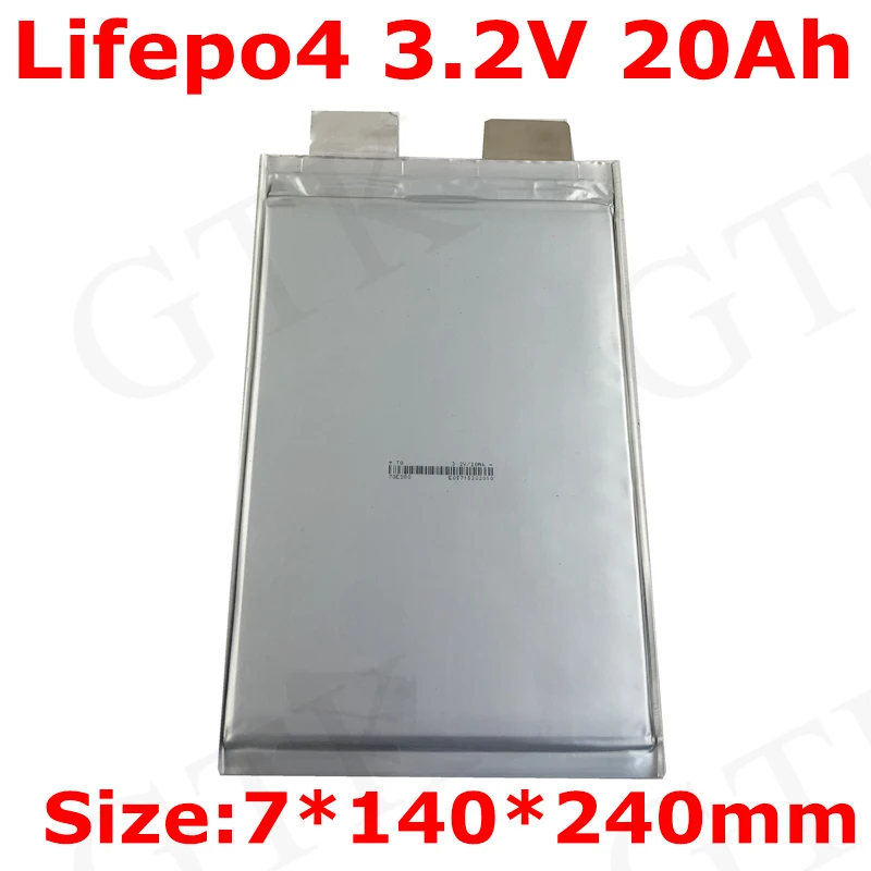 Большая распродажа! ГТК 20 штук 3 2 V 20Ah LiFePO4 v 20000 мА/ч 7140240 перезаряжаемый
