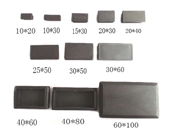 oblong 2 Plug,30 40 50 60 100 oblong rectangle plastic
