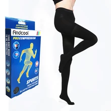FINDCOOL 34-46mmHg медицинские компрессионные колготки закрытый носок женские чулки для йоги для варикозного расширения вен