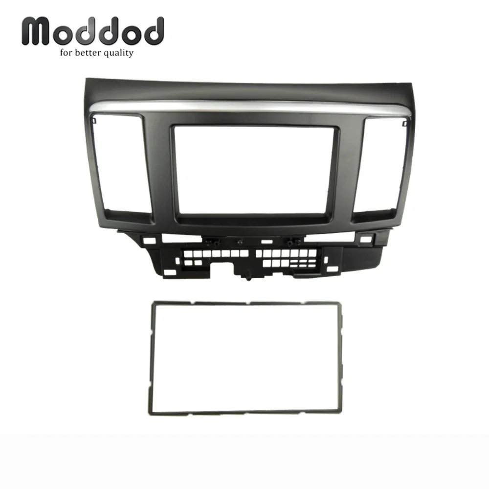 for MITSUBISHI LANCER Galant FORTIS Inspira Double Din fascia Radio DVD