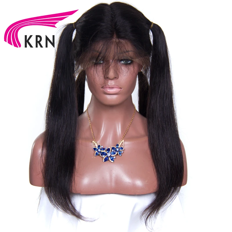 Pre Plucked Brazilian human hair wigs