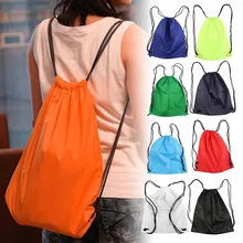 Saco de natação à prova dwaterproof água drawstring ginásio sacos esportes ginásio nadar dança mochila drawstring praia ombro bolsa volta pacote quente(China)