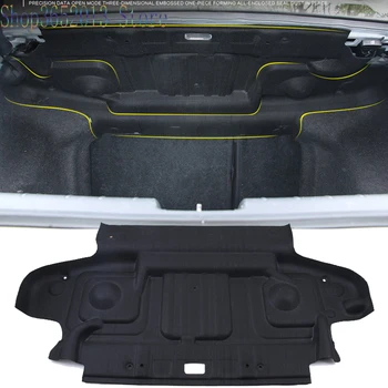 

For Honda Civic 10th 2016-2017 rear Trunk noise insulation cotton decorative cover Car Styling Accessories 1pcs