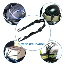 Прямая с фабрики растягивающаяся мотоциклетная Высококачественная плетеная веревка для шлема универсальная 60 см мотоциклетная багажная сетка