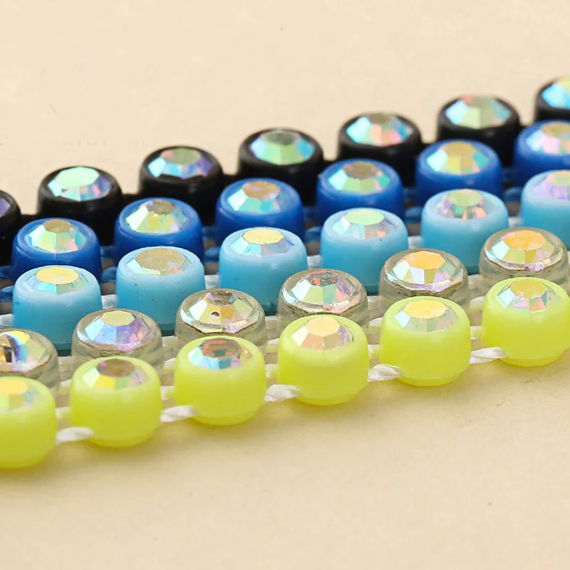 AB Кристалл Rhinestone кольцевание Сеть Оптовая Продажа Стекло отделкой Ремесла